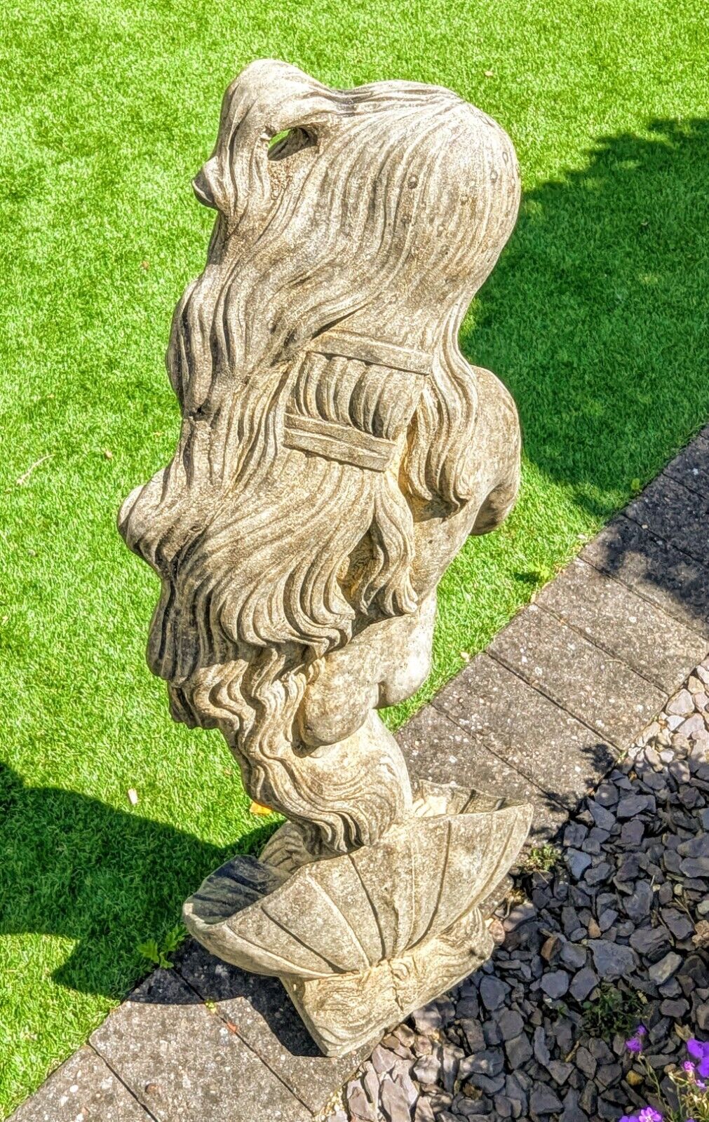 Venus Vintage English Stone Statue - Free UK Delivery