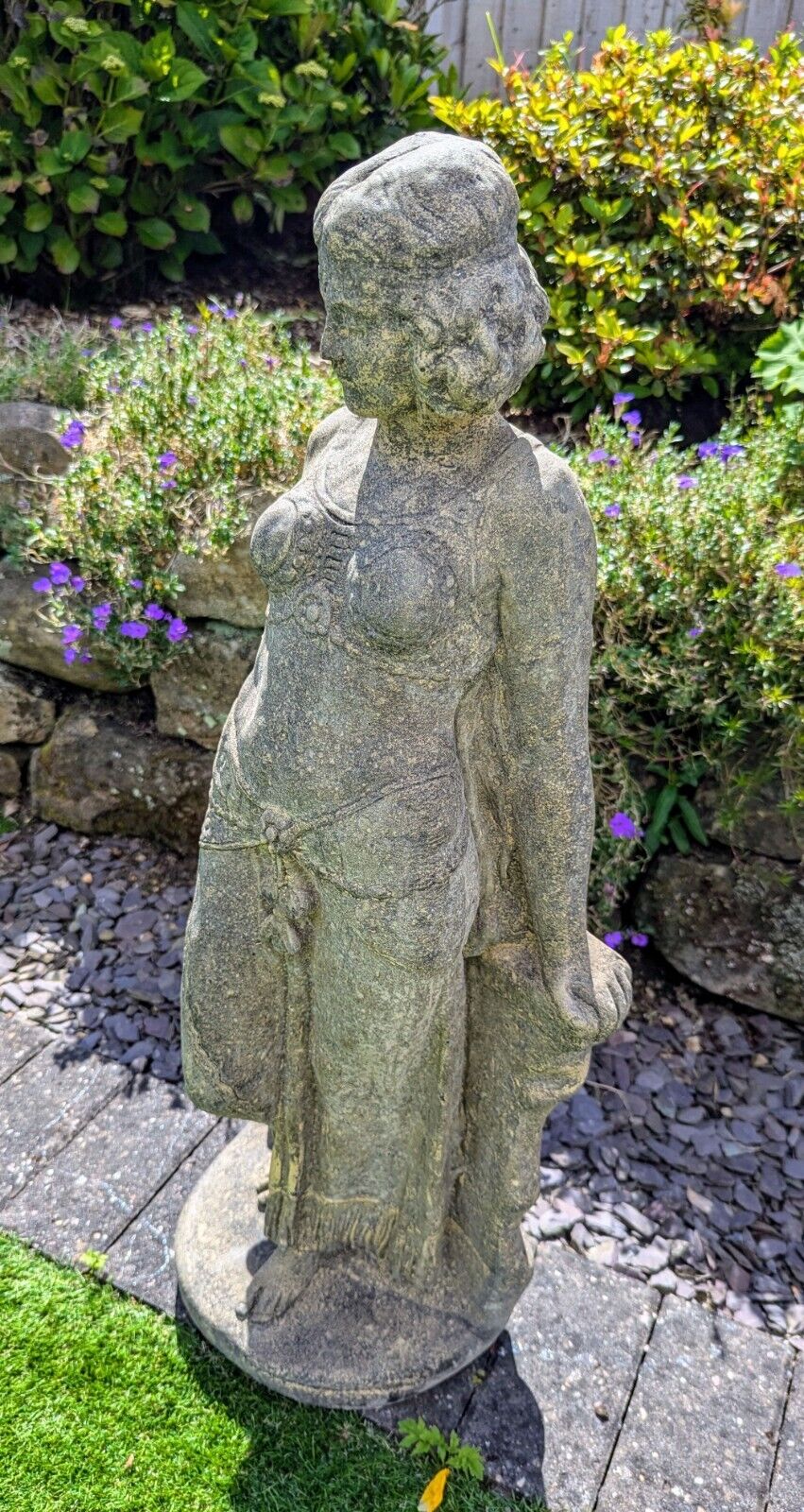 Marlene Vintage English Stone Statue - Delivery Available