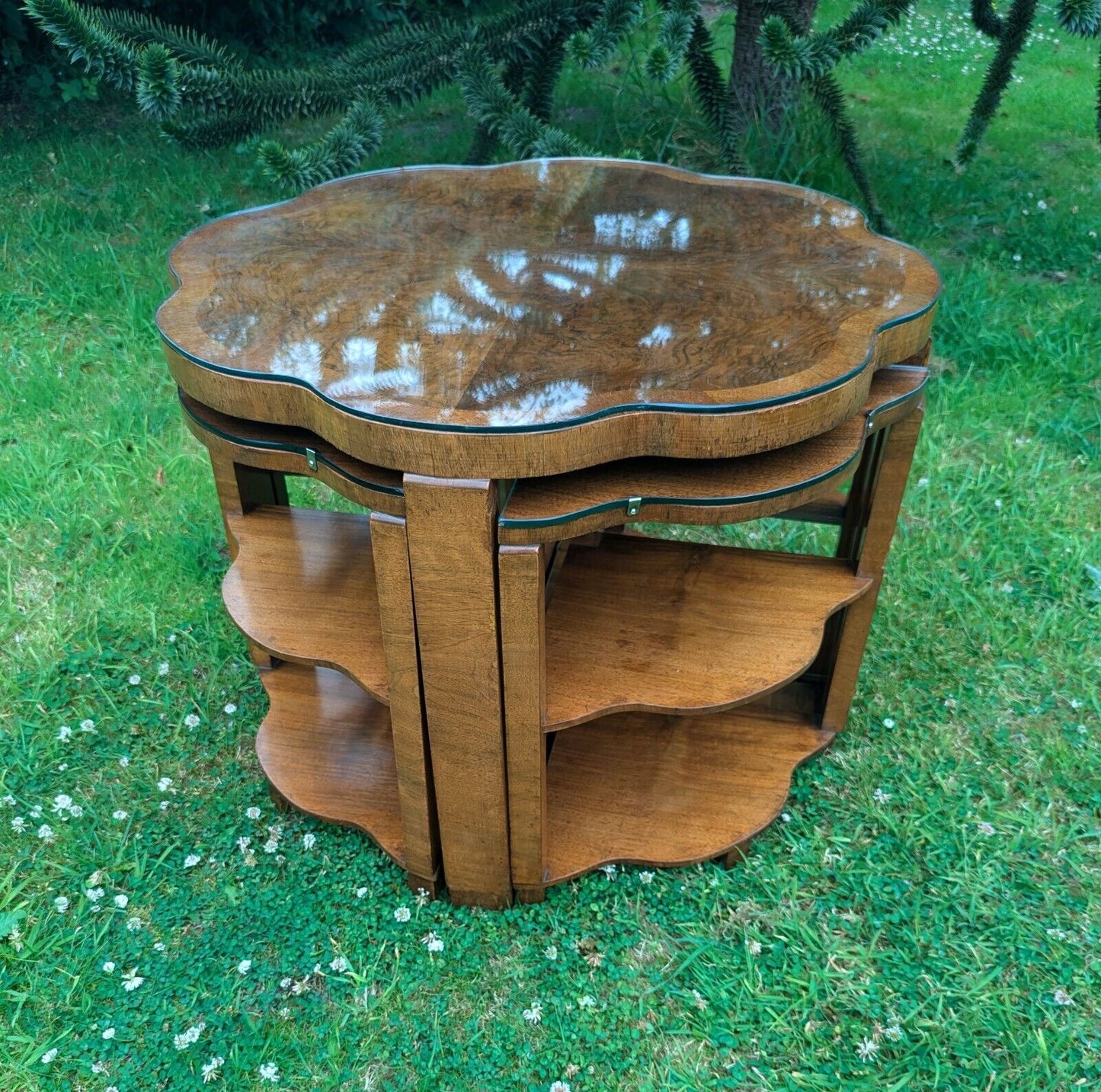 Vintage Unique Art Deco Table Nest - Delivery Available