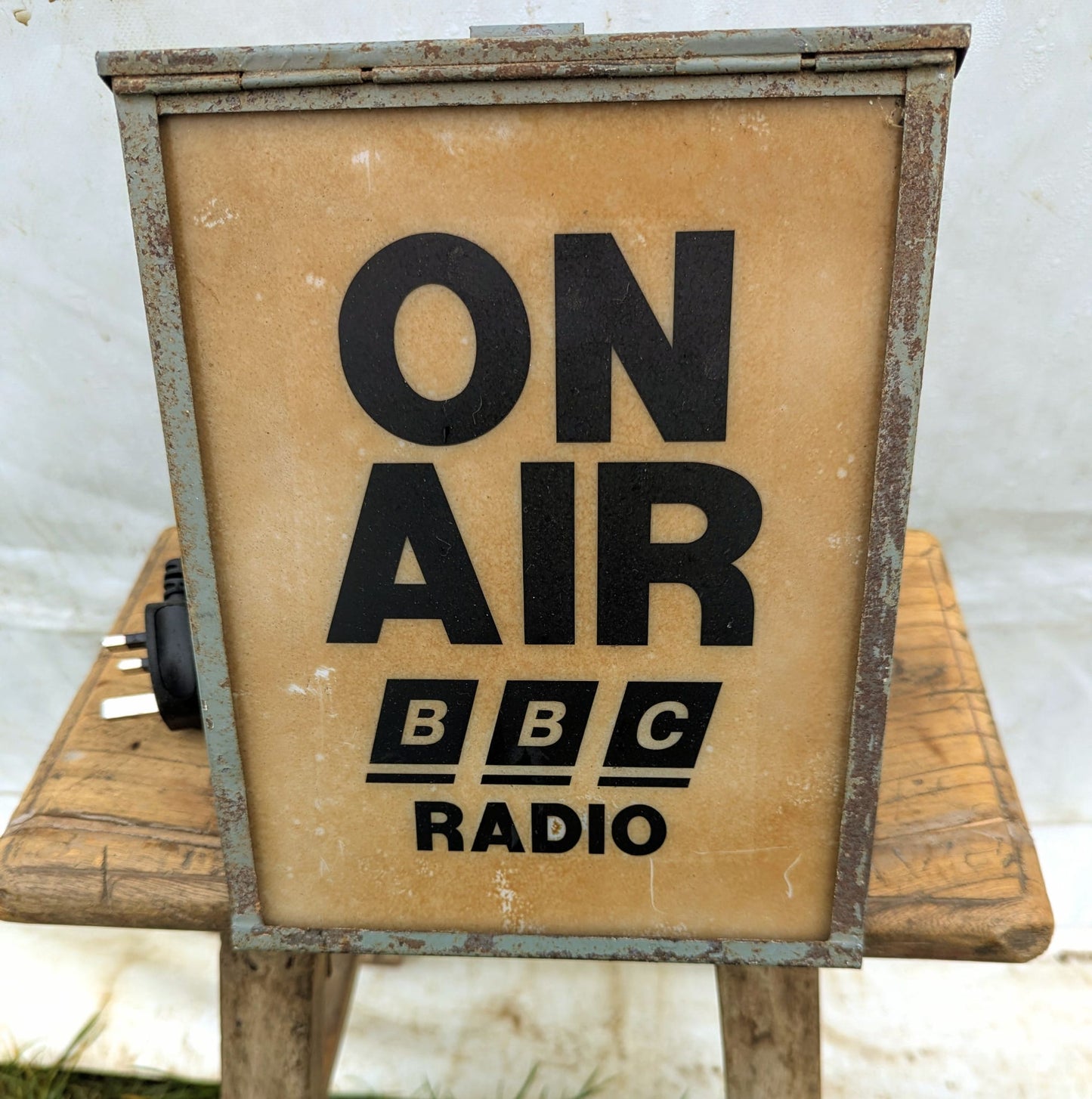 Vintage Original On Air BBC Radio Light - Delivery Available