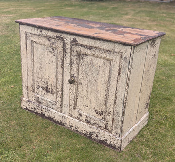 Early 19th century patinated cupboard with 3 shelves - Delivery available 0357