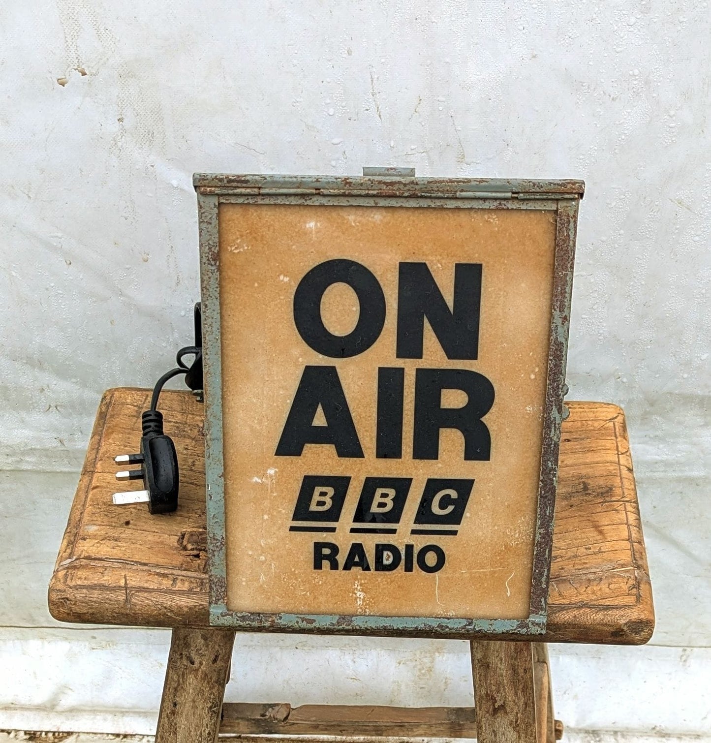 Vintage Original On Air BBC Radio Light - Delivery Available