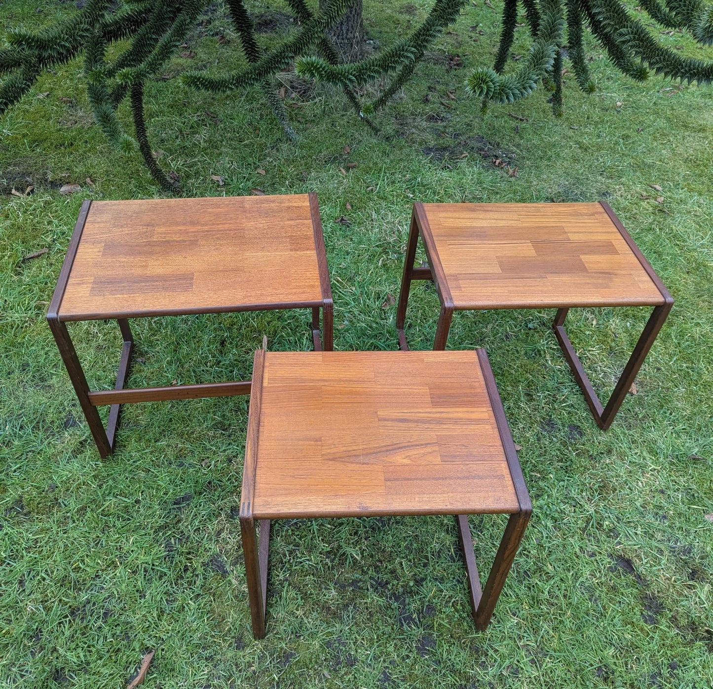 Vintage 1960s G Plan Teak Nest Of Tables- Delivery Available