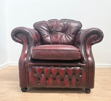 Single Vintage Warwick Chesterfield Club chair - Delivery available 0332