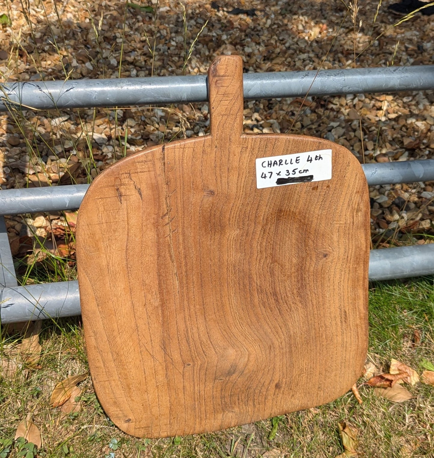 RUSTIC VINTAGE EUROPEAN CHOPPING FOOD BOARD - CHARLIE 4th - DELIVERY AVAILABLE