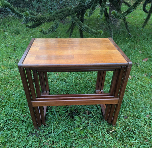 Vintage 1960s G Plan Teak Nest Of Tables - Free UK Delivery