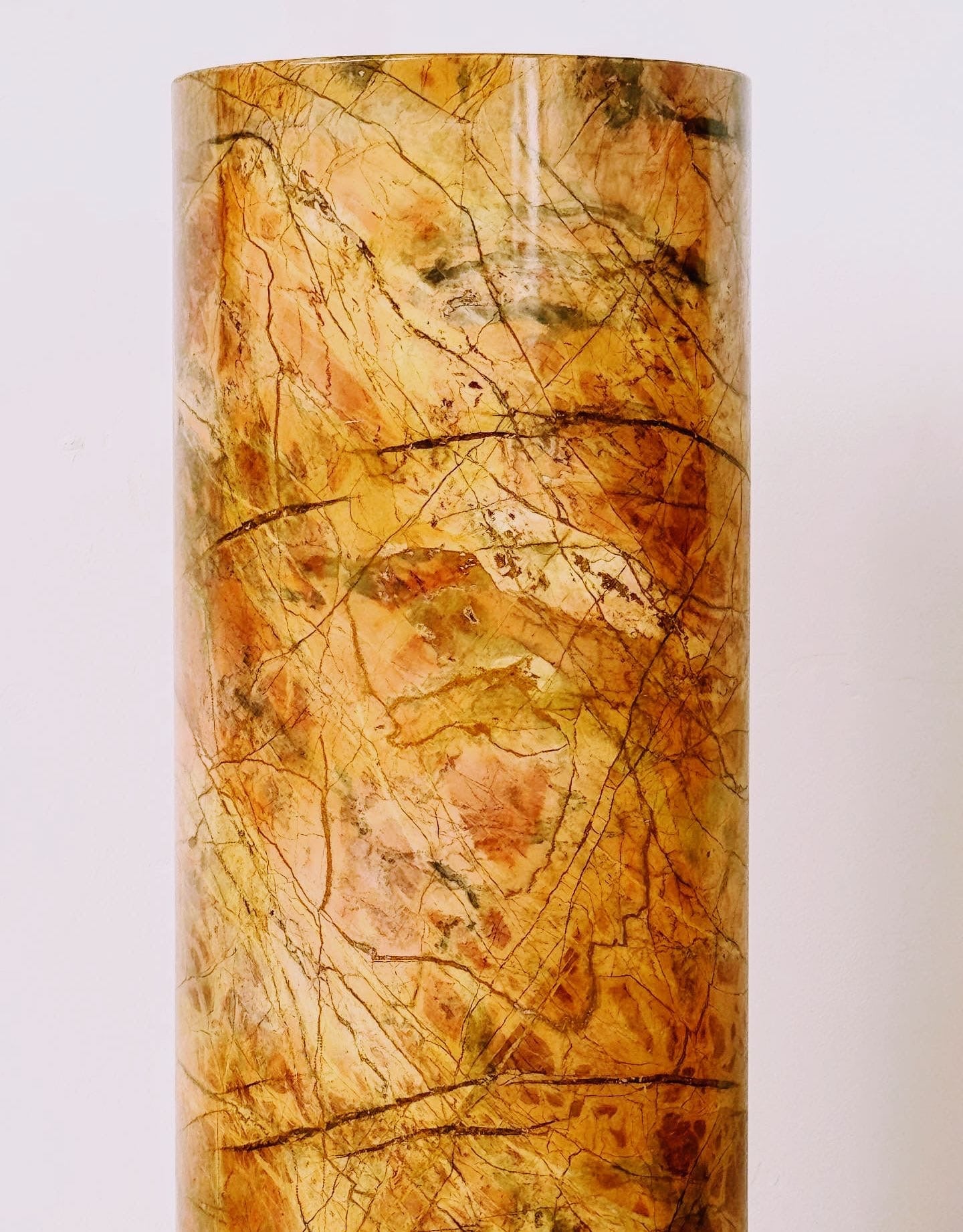 High Quality vintage Exotic Marble Grand Tour Column - Delivery Available In UK
