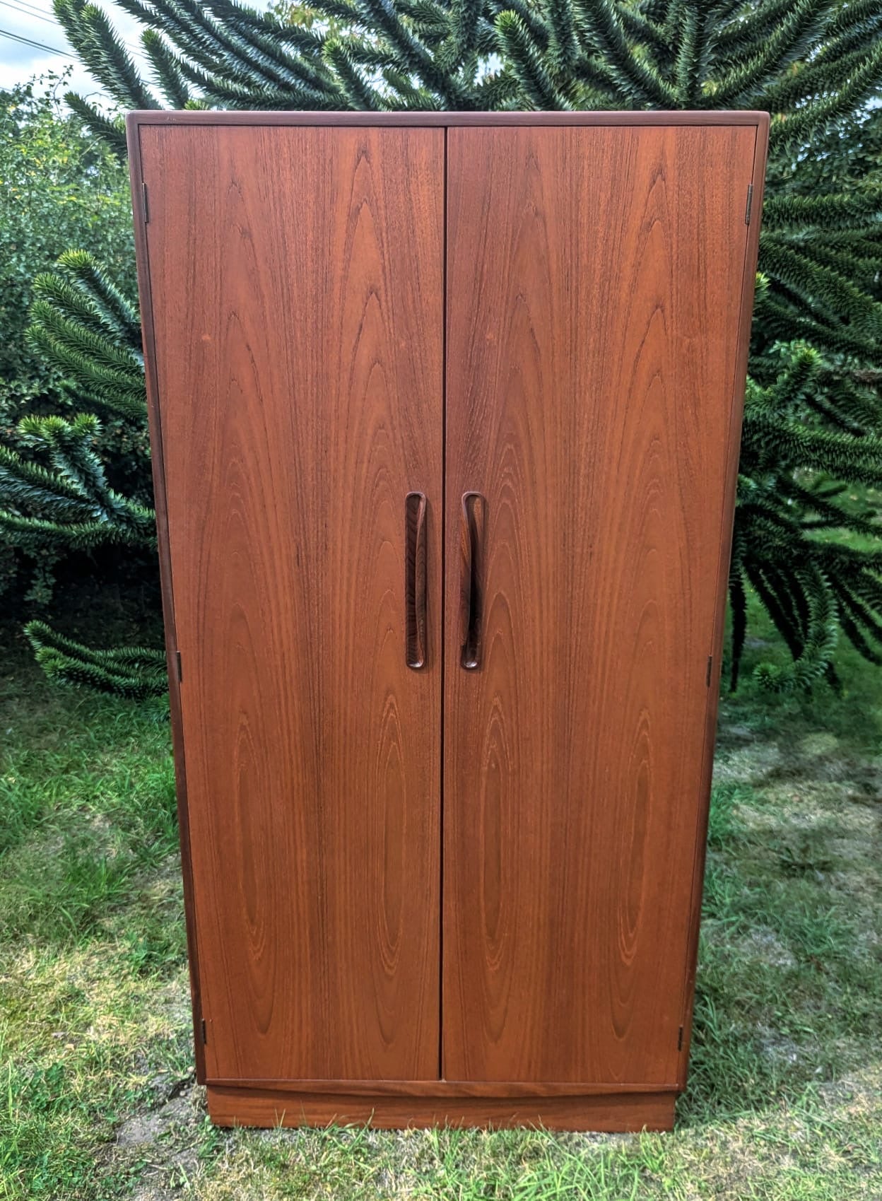 Mid Century G Plan Fresco teak double wardrobe - Delivery Available