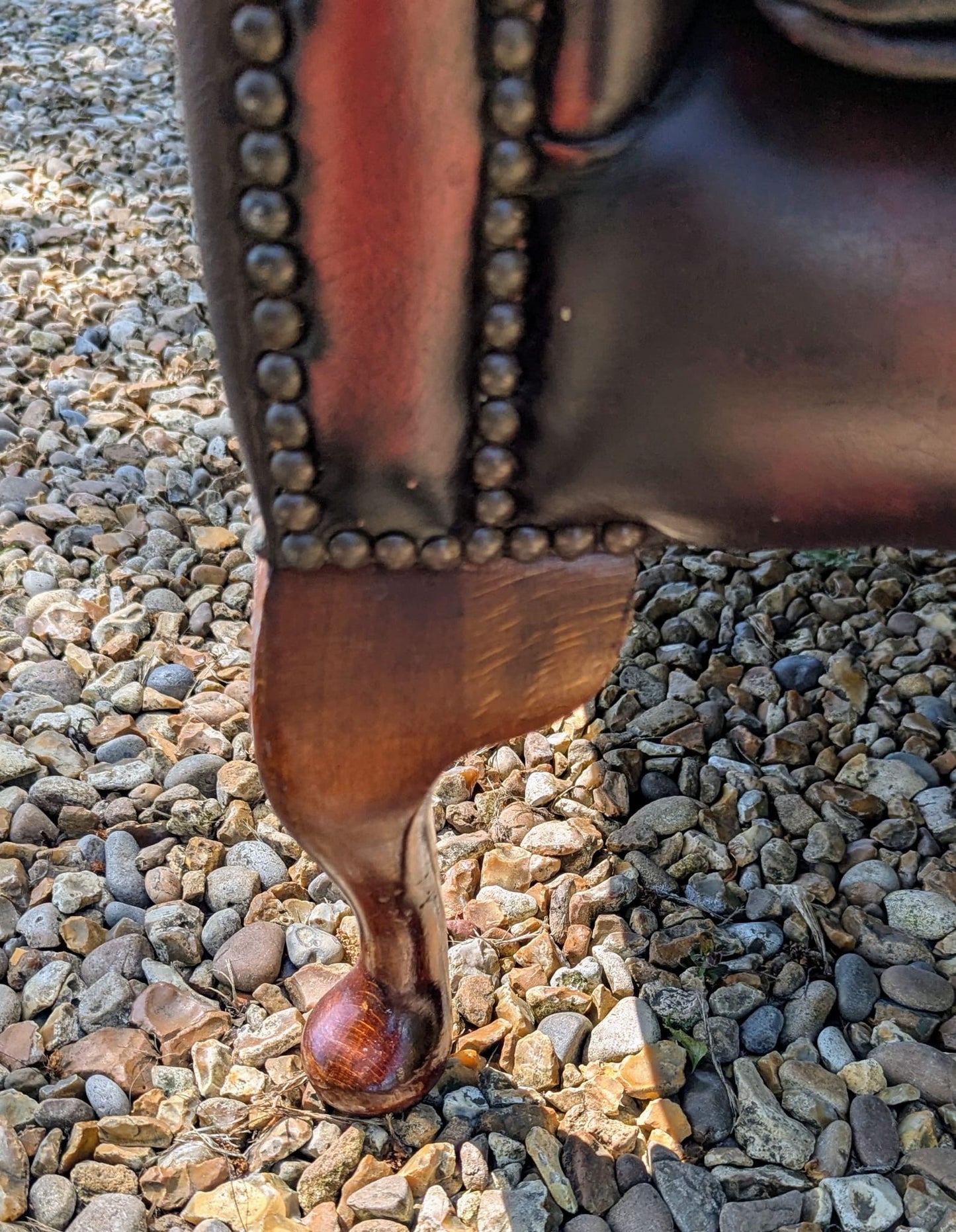 Superb Quality Vintage Oxblood  Chesterfield ,Walnut Supports Delivery Available