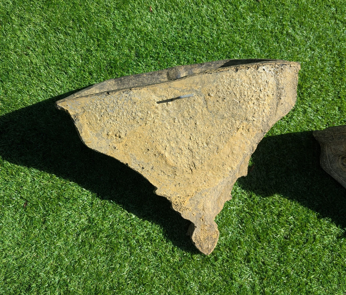 Vintage English Stone Rams Head  Wall Planters - Free UK Delivery