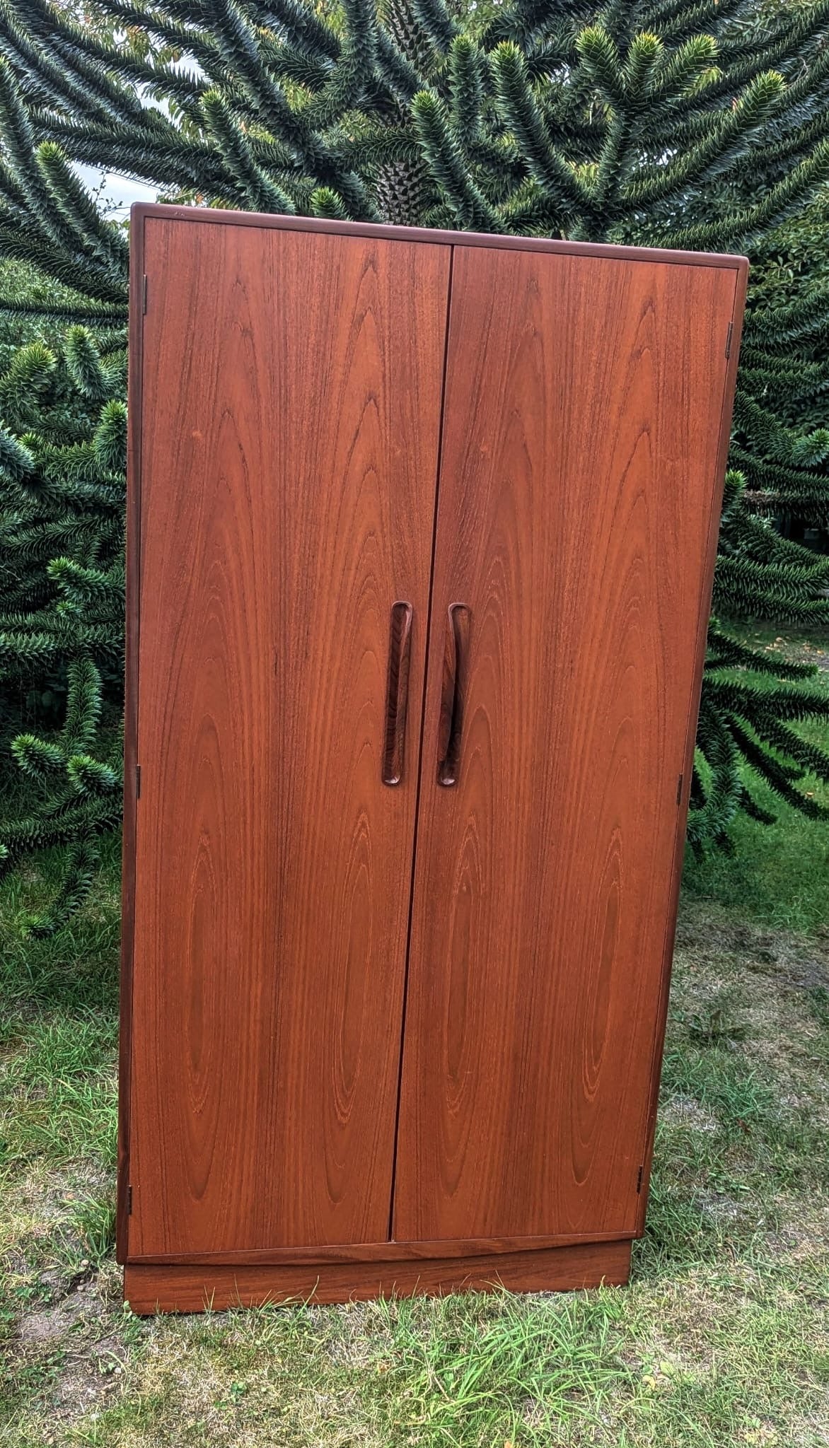 Mid Century G Plan Fresco teak double wardrobe - Delivery Available