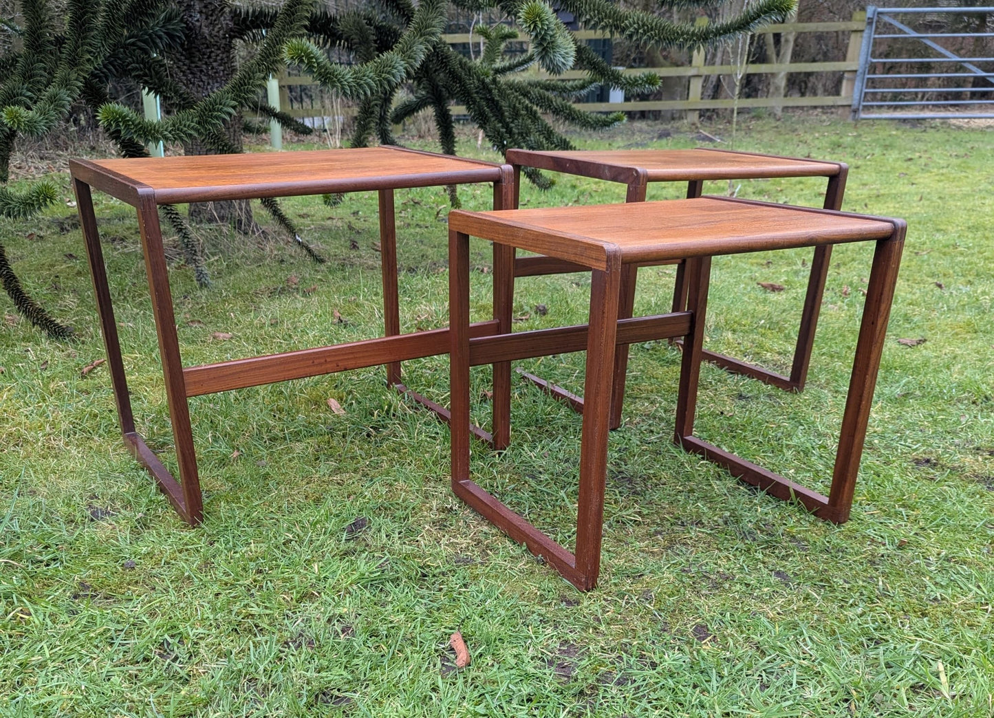 Vintage 1960s G Plan Teak Nest Of Tables- Delivery Available