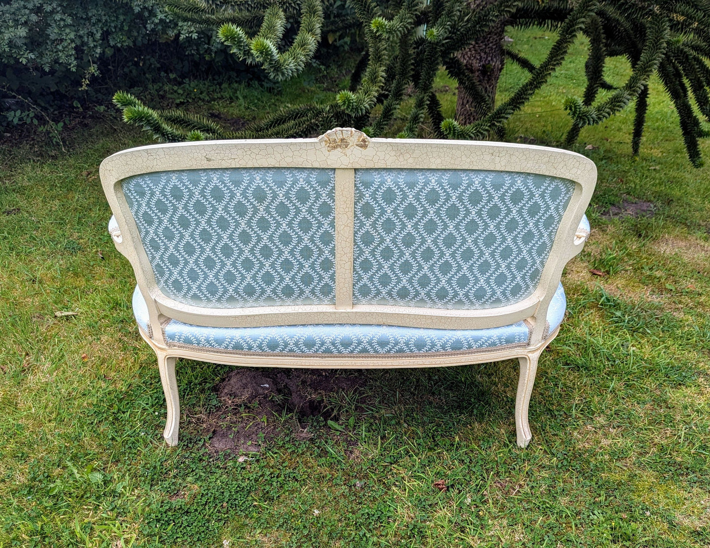 French Regency Bergere Louis XV Style Sofa - Free UK Delivery