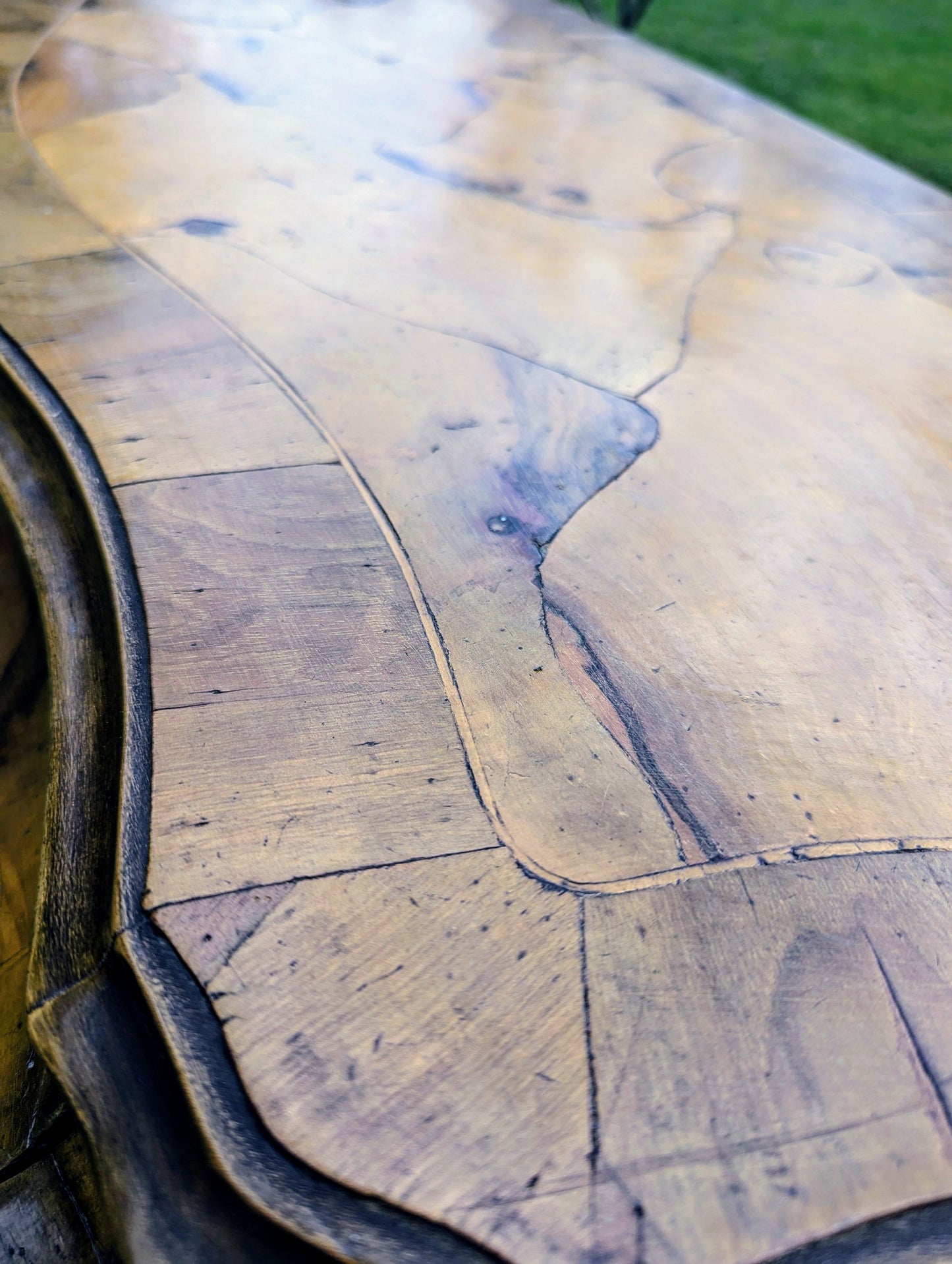 Stunning Italian Bombe Commode Olive Wood,Cast Ormolu Mounts- Delivery Available