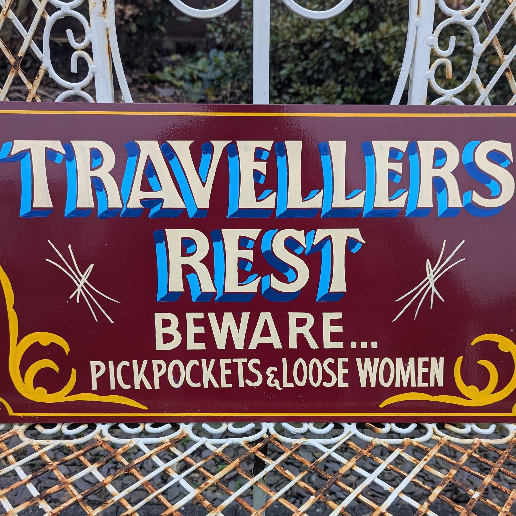 Hand Painted Art Travellers Rest - Delivery Included