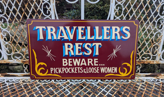 Hand Painted Art Travellers Rest - Delivery Available