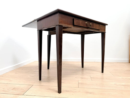 George III Mahogany Fold Over Table - Delivery available 0214.