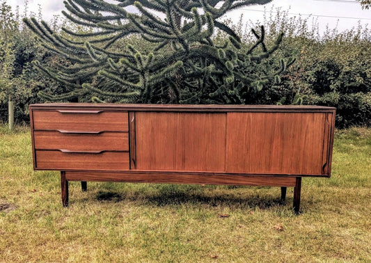 Mid Century Modern White & Newton Sideboard - Delivery Available