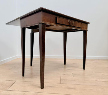George III Mahogany Fold Over Table - Delivery available 0214.