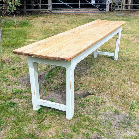 Fantastic Vintage Large Rustic French Dining /Console Table - UK Delivery Included