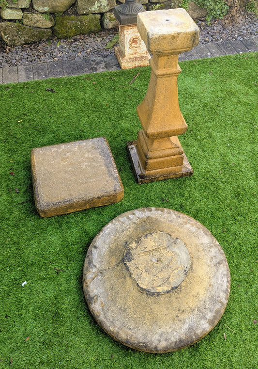 Hampton bird bath garden ornament - Delivery available.