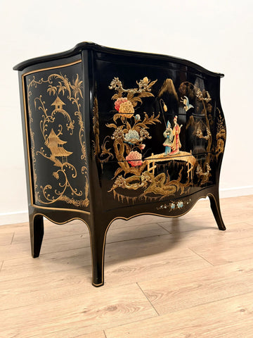 Antique Hand Painted Chinese Chest - Delivery available 0229.