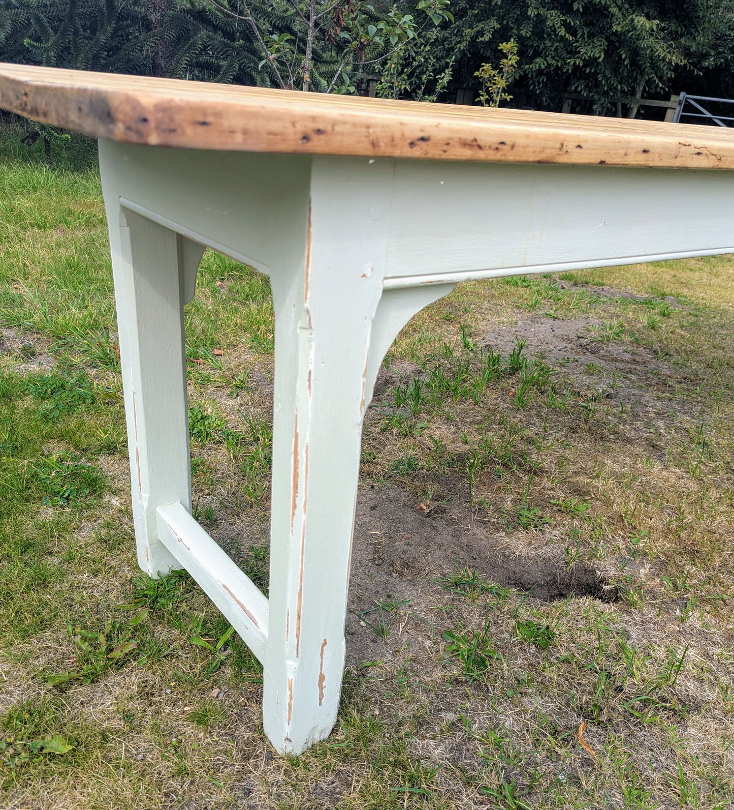 Fantastic Vintage Large Rustic French Dining /Console Table - UK Delivery Included