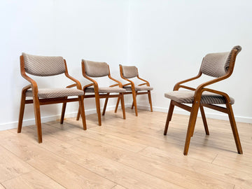 Thonet bentwood chairs Mid 20th century design Radomír Hofman - Delivery available 0176.