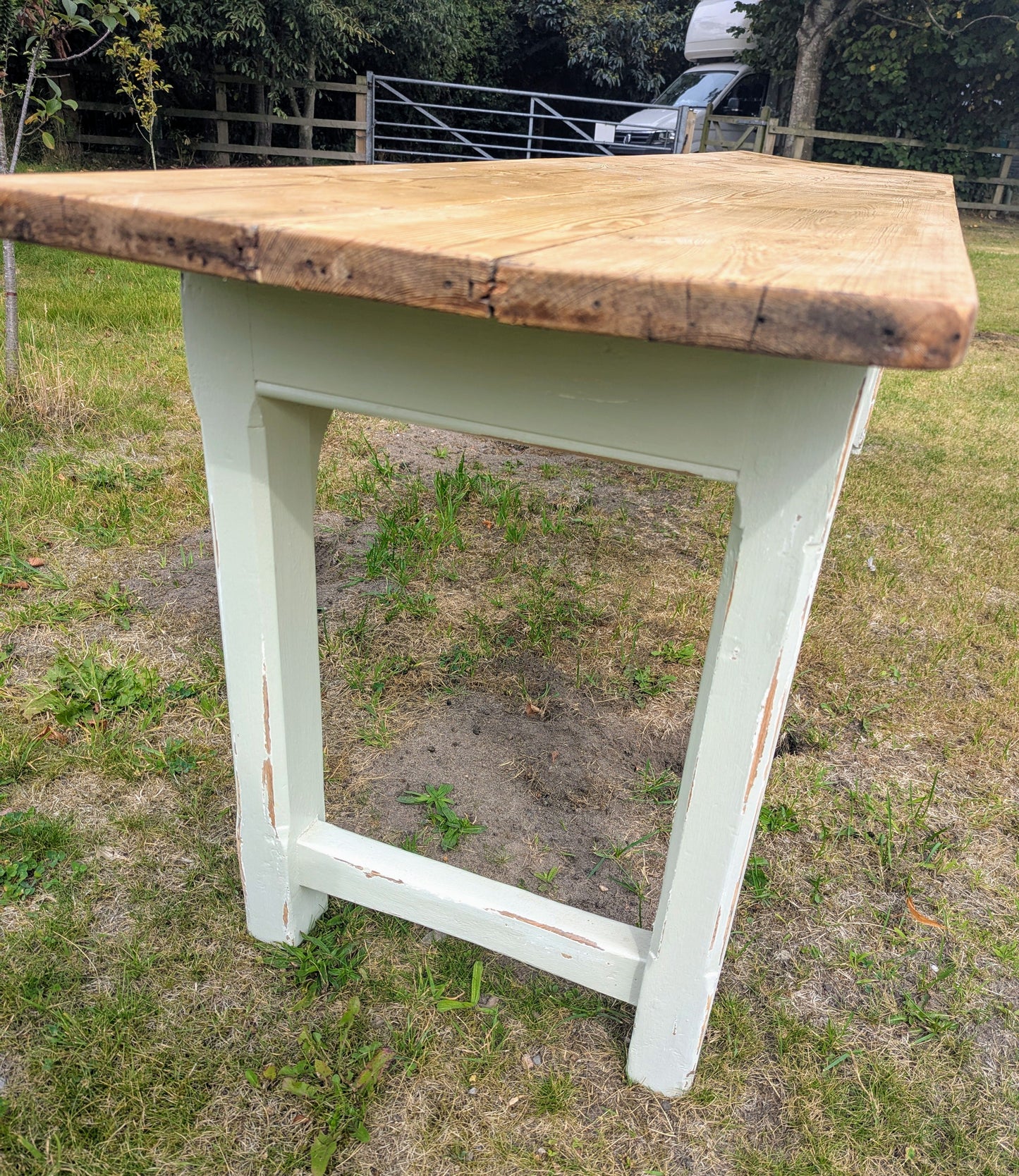 Fantastic Vintage Large Rustic French Dining /Console Table - UK Delivery Included