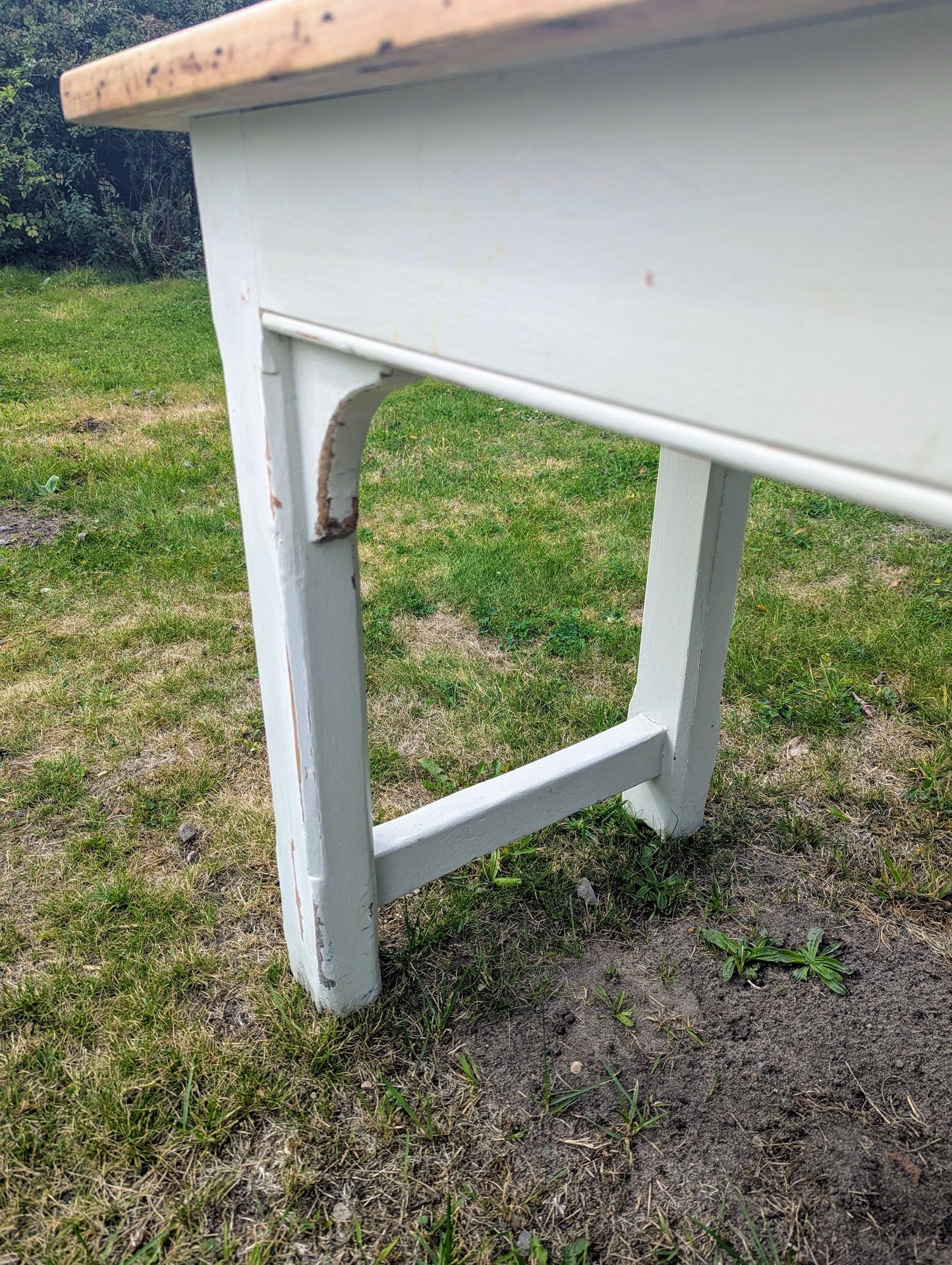 Fantastic Vintage Large Rustic French Dining /Console Table - UK Delivery Included