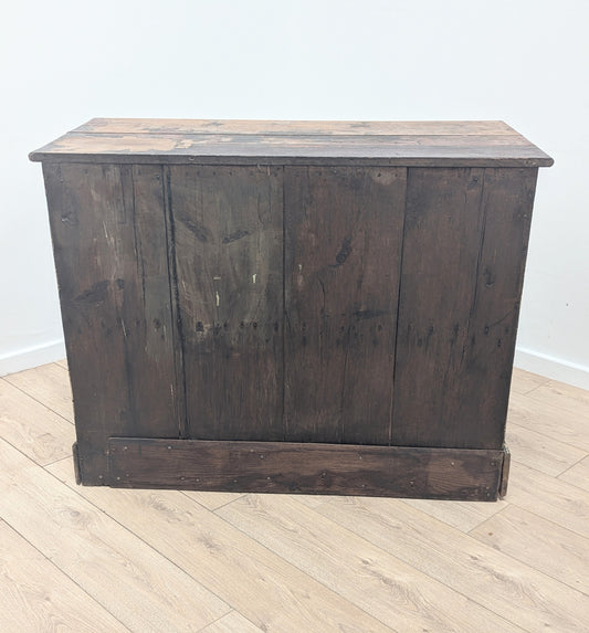 Early 19th century patinated cupboard with 3 shelves - Delivery available 0357
