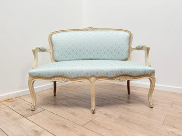 French Regency Bergere Louis XV Style Sofa -  Delivery available 0221.