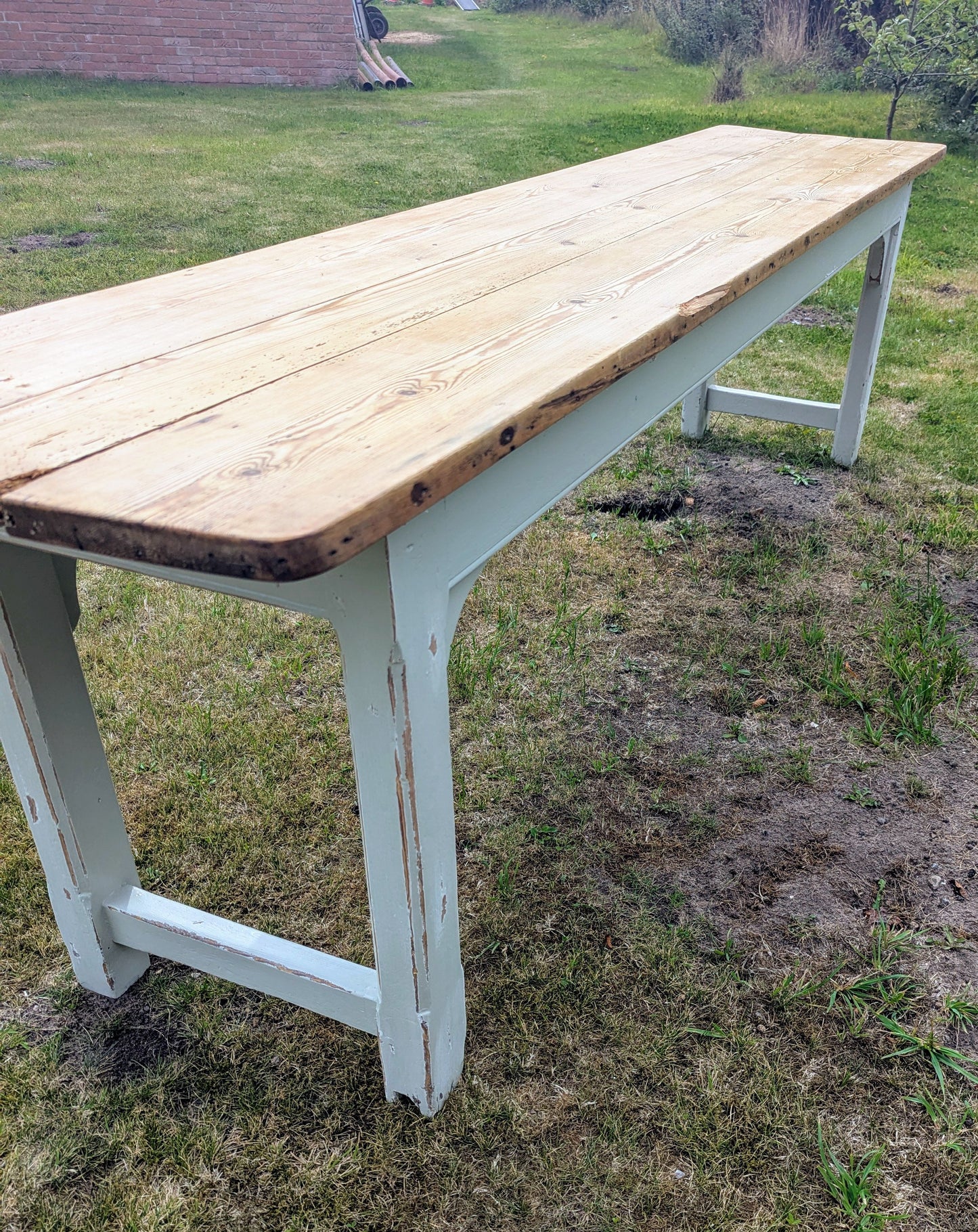Fantastic Vintage Large Rustic French Dining /Console Table - UK Delivery Included