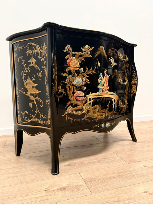 Antique Hand Painted Chinese Chest - Delivery available 0229.