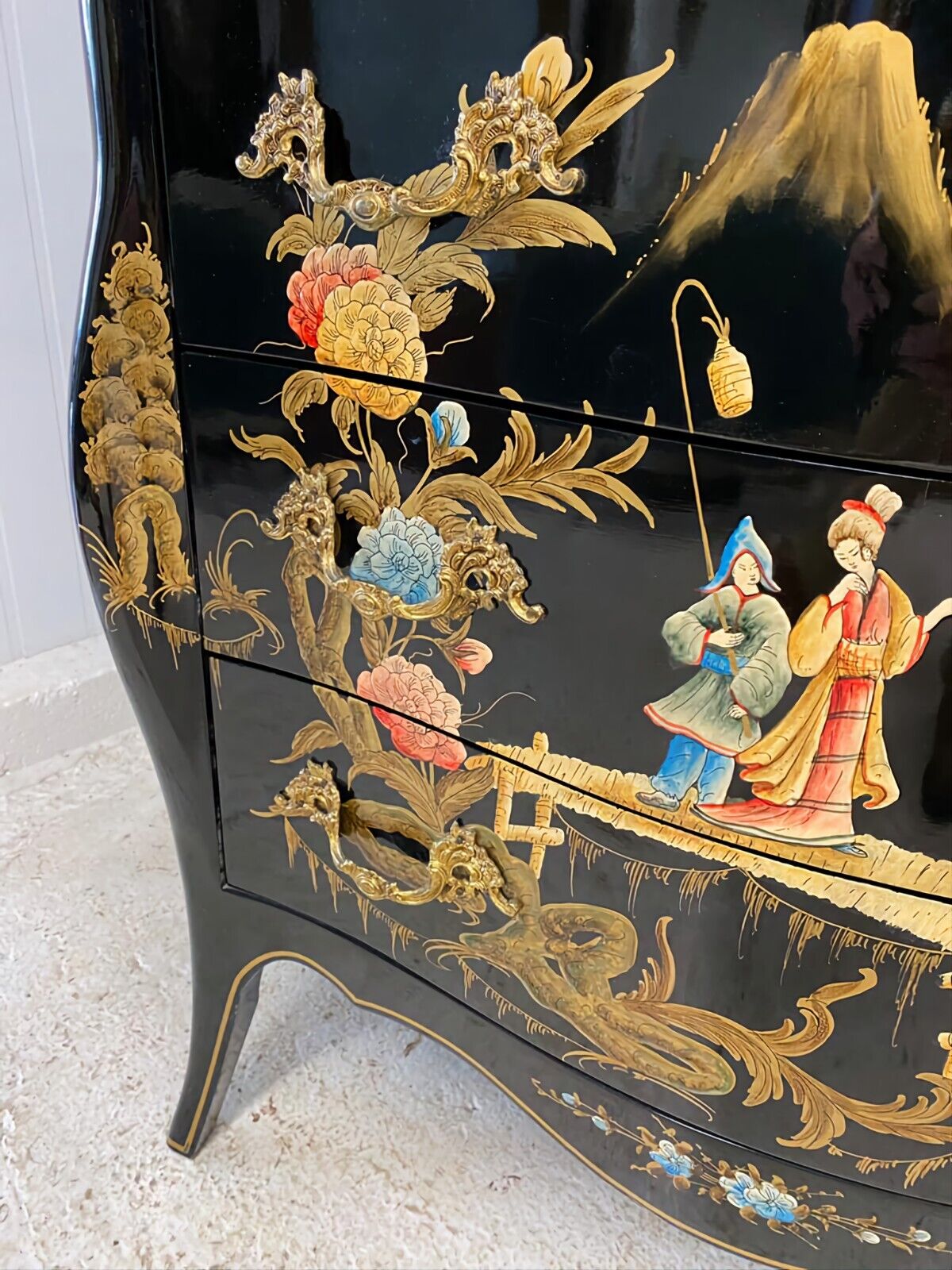 Antique Hand Painted Chinese Chest