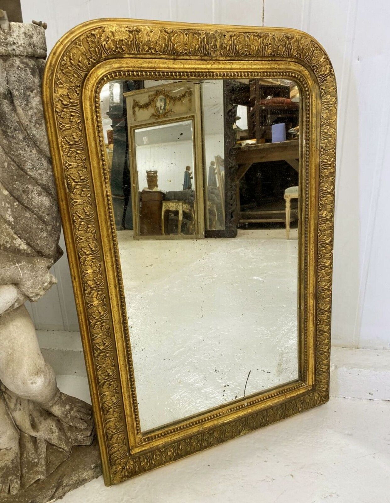 French Louis Philippe style mirror - Free UK Delivery
