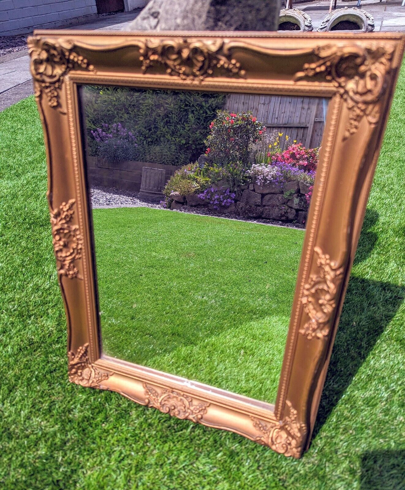 Antique GILT MIRROR LATE 19TH - EARLY 20TH CENTURY