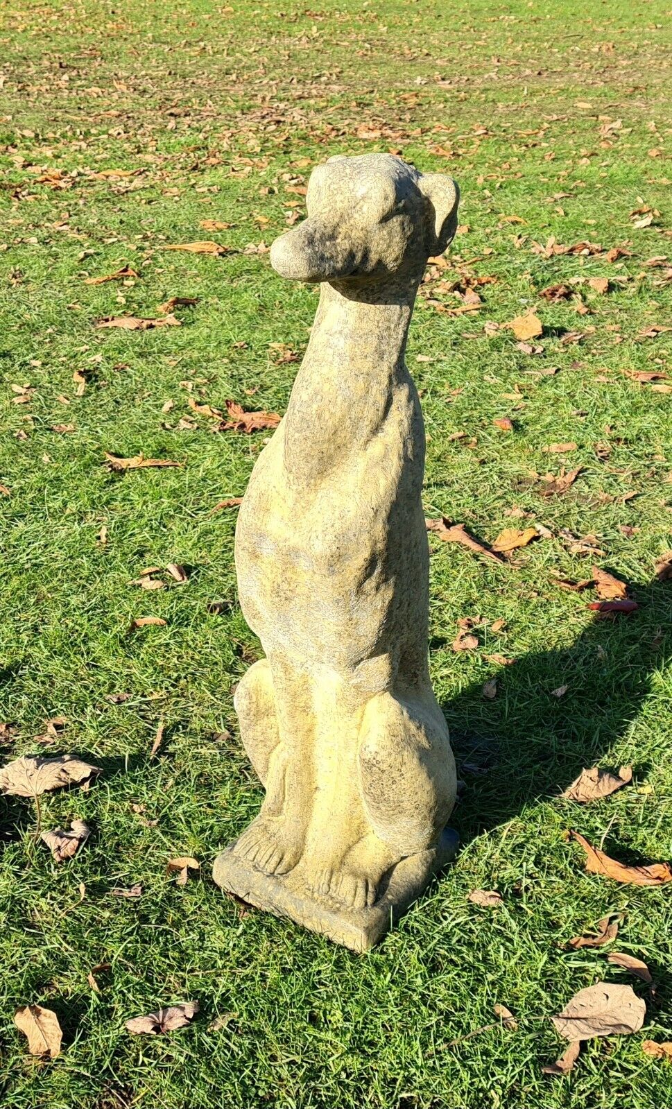 Greyhound English Stone garden ornament