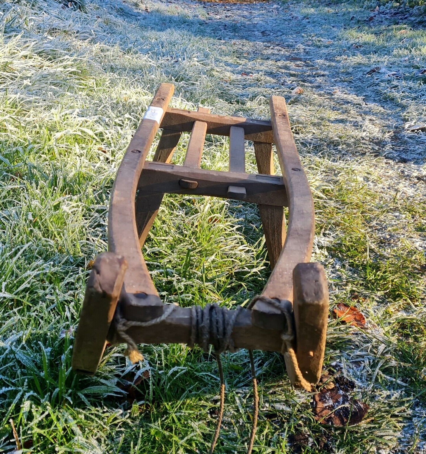 Vintage authentic German childs sledge - Prancer