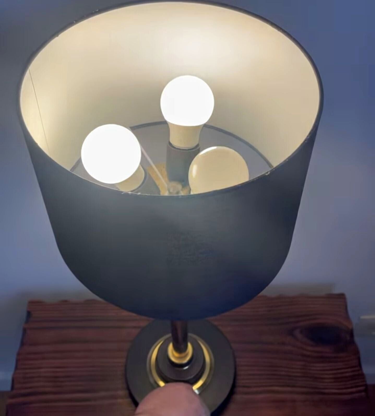 Maison Arlus 1950 s 3 way switch desk lamp