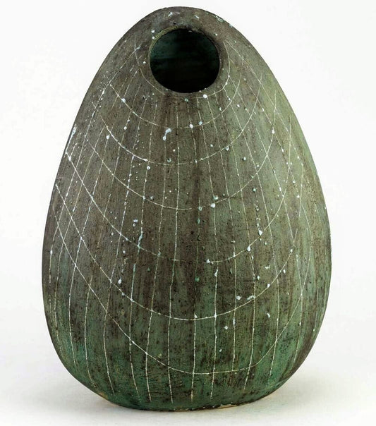 John virando earthenware contemporary ceramic vase