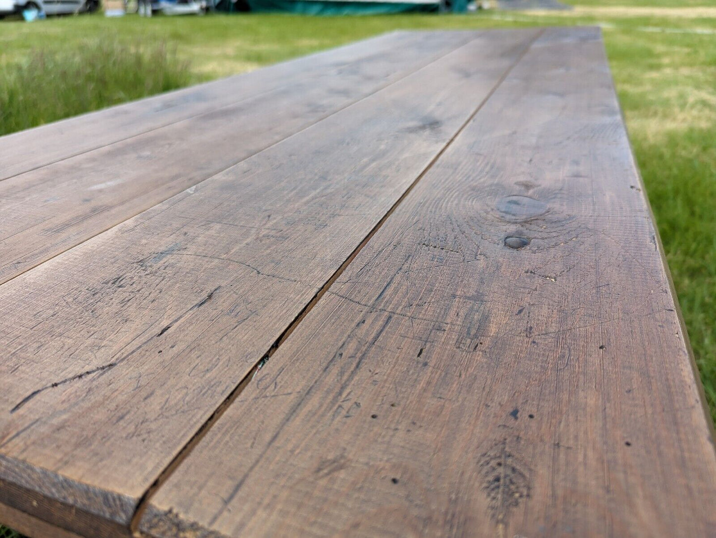 VINTAGE FOLDING ANTIQUE SUNDAY SCHOOL TABLE