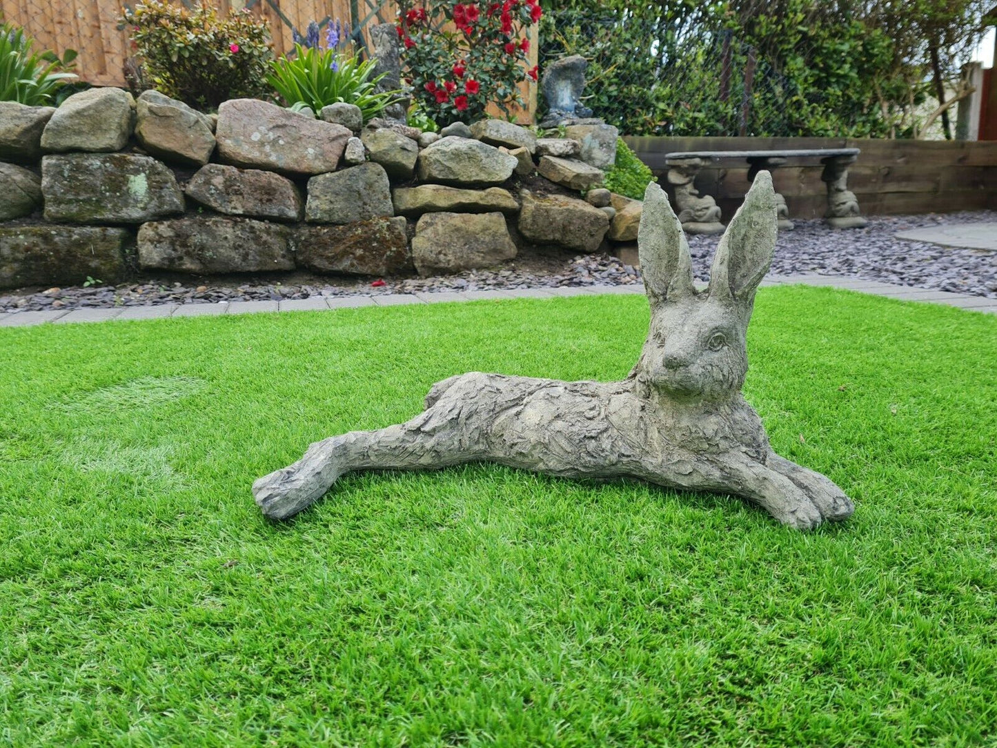 Hampshire Hare garden ornament - DELIVERY INCLUDED