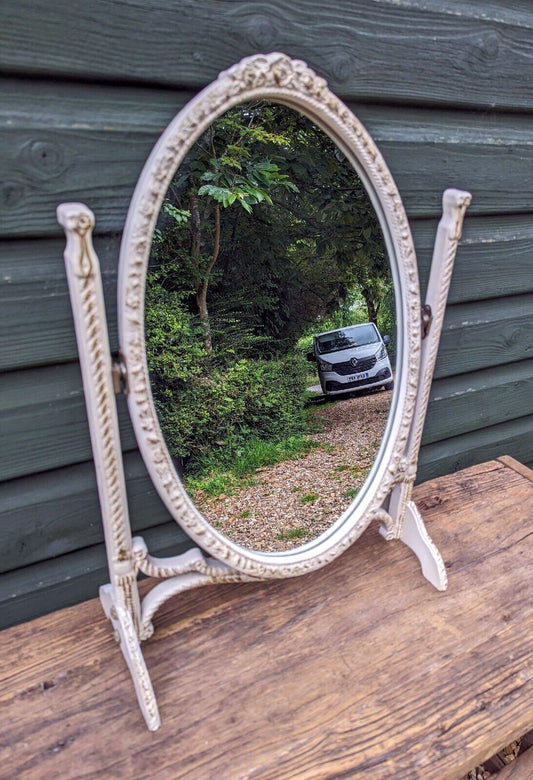 Vintage Adams free standing mirror