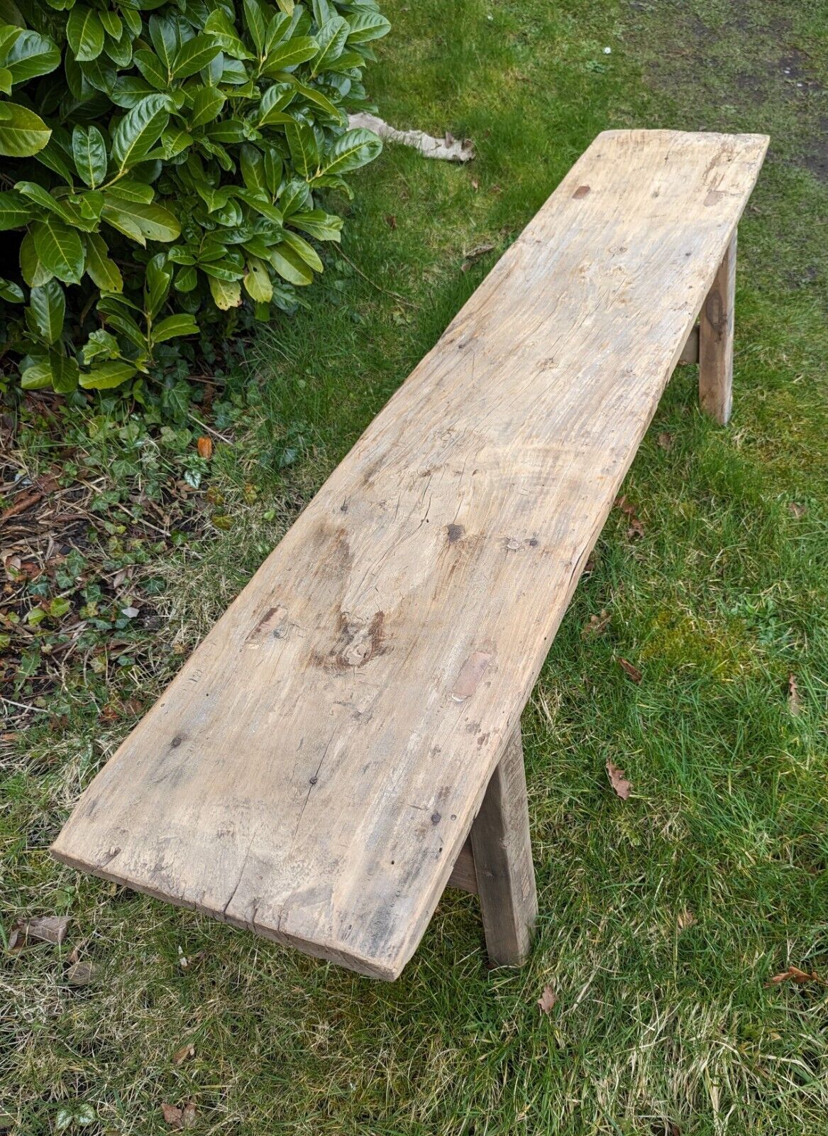 Vintage Rustic reclaimed Elm Large Bench (Miley Cyrus) - Delivery Available