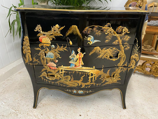 Antique Hand Painted Chinese Chest
