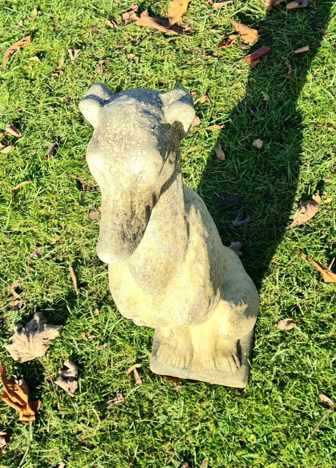 Greyhound English Stone garden ornament