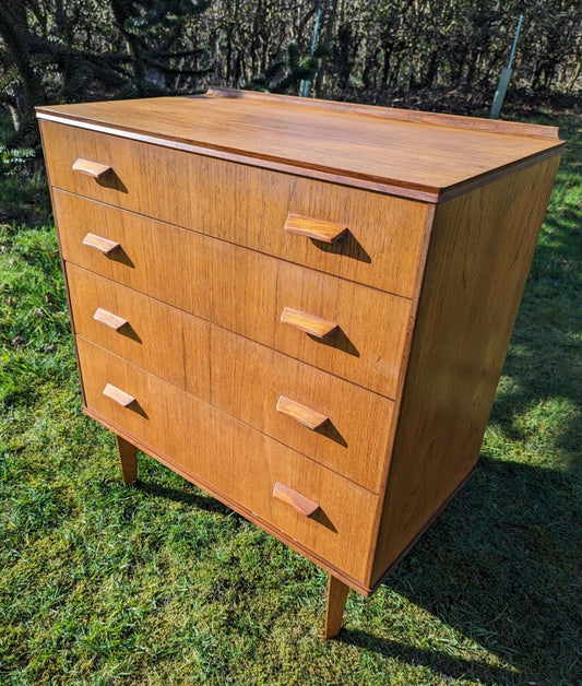 Mid Century Teak Grimson & Slater Chest Of Drawers - Free UK Delivery