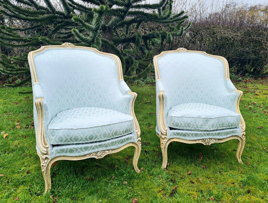 FRENCH REGENCY BEGERE LOUIS XV STYLE CHAIRS