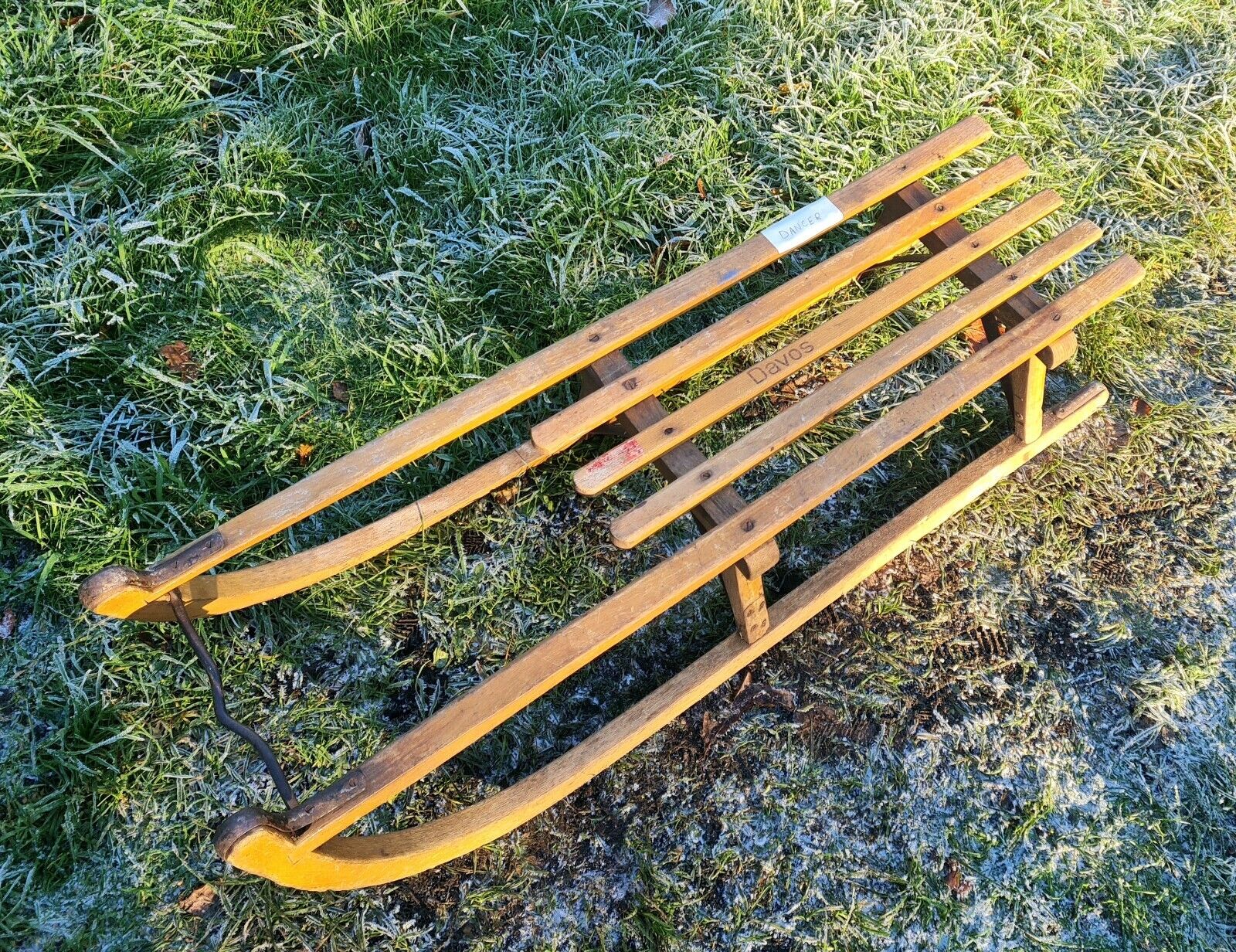Vintage German Sledge - dancer